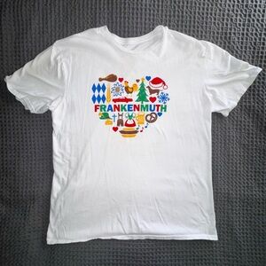 White Frankenmuth Graphic T-Shirt